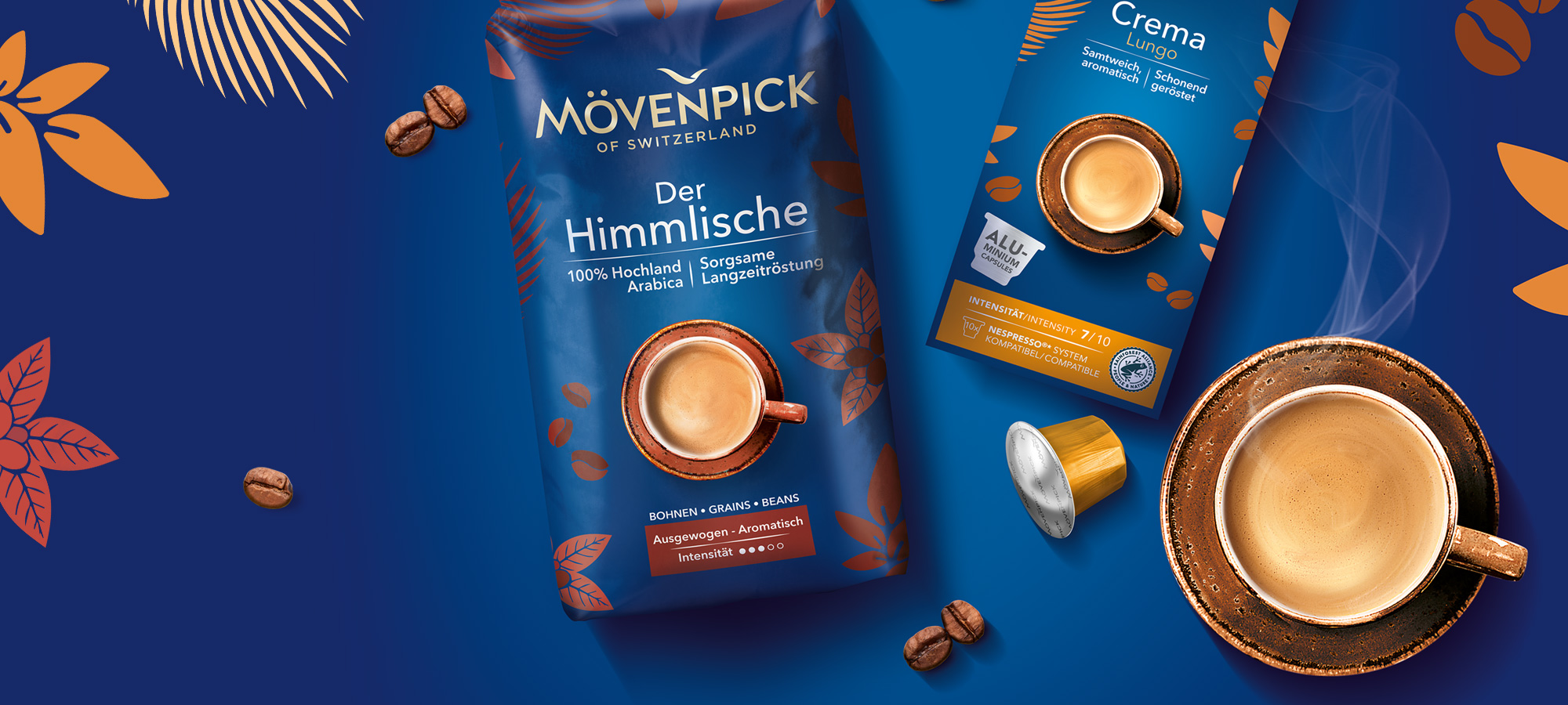 Mövenpick Kaffee Ganz nahe am Verkaufspunkt. Zysset & Partner